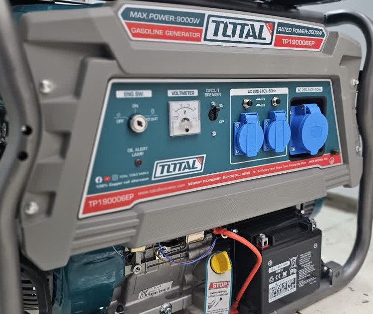 موتور برق ۹ کیلووات بنزینی مدل TOTAL TP190006EP