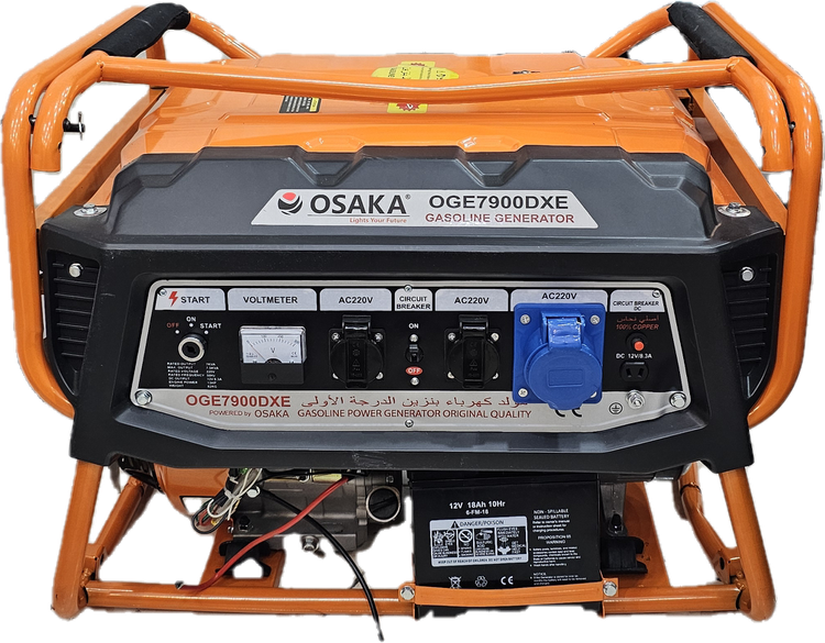 موتور برق بنزینی ۷.۵ کیلووات OSAKA مدل OGE 7900 DXE