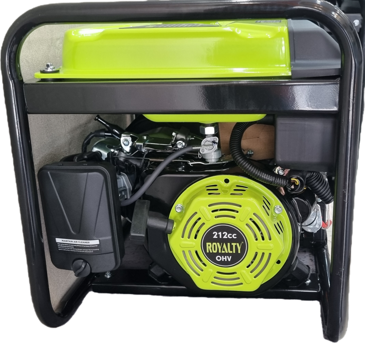 موتور برق 4 کیلووات رویالتی بنزینی تکنولوژی ژاپن مدل RT 8400E استارتی