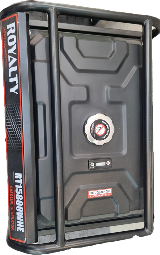 موتور برق 10 کیلووات رویالتی بنزینی تکنولوژی ژاپن مدل RT 15800WHE استارتی
